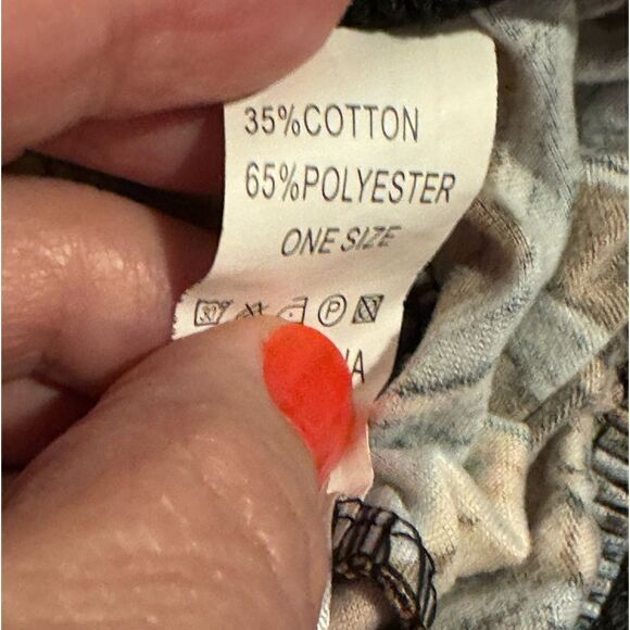 Kimberly C Athleasure Palazzo Pants Yoga Flare Comfort Boho Hippy Vibe Size M - Picture 10 of 10